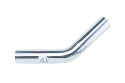 Mandrel Bent Pipe Polished 304 SS Stainless Steel 3  45 Degree Bend PYPES • $59.95