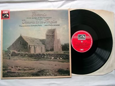 ASD 3134 Songs Of The Auvergne Vol 2 - De Los Angeles LP - Quad - 1975 UK - MP3 • $14.92