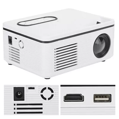 1080P HD Mini LED Projector Home Theater Cinema Portable Multimedia USB AV BEA • $59.33