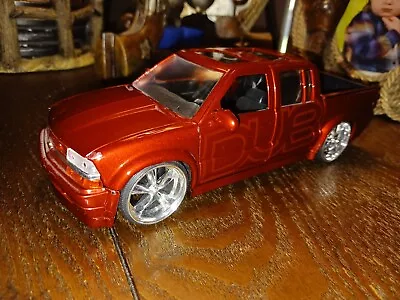 Jada Toys Dub City 1:24 Chevy S10 Ext Cab 2000 Red Chevy Rare Dubcity. • $59.99