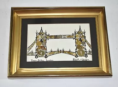 L. Kersh London Horological COLLAGE ART Tower Bridge Watch Parts Original Art • $19.99