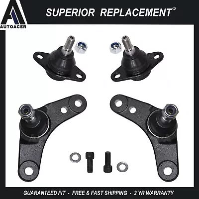Front Lower Control Arm Ball Joints Inner & Outer Kit 4 Pc For Mini Cooper 02-08 • $70