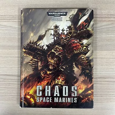 Chaos Space Marines Codex Army Book Supplement Warhammer 40000 40k (2002) • £9.95