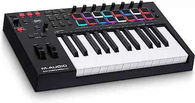 M-Audio Oxygen Pro 25 – 25 Key USB MIDI Keyboard Controller With Beat Pads MIDI • $199.82