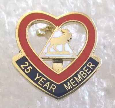 Women Of The Moose 25 Year Member Award Pin-WOTM / LOOM • $12.99