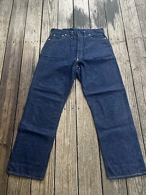 30’s Vintage Levi’s Lot 701 No 2 Big E Selvage  Hidden Rivet Jeans 36x32 • $100000