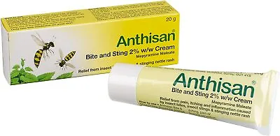 Anthisan 20g Bite & Sting Cream Relief From Insect Bites • £5.89