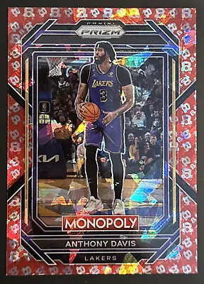 2022-23 Panini Monopoly Prizm Basketball Free Parking Parallel - Pick A Card • $10.99