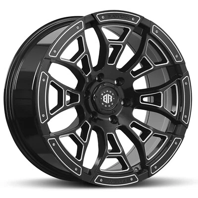 $1599 • Buy Holden Colorado 20 Inch Wheels Black Rock Widow 20  4x4 Rims For Colorado