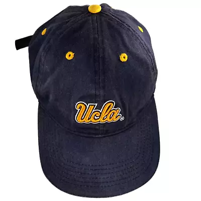 Vtg UCLA Bruins Ball Cap Hat Blue Gold Collegiate Licensed Adjustable Colosseum • $14.97
