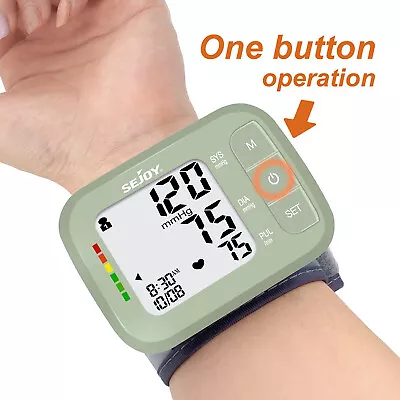 SEJOY Digital Blood Pressure Monitor Automatic BP Machine Heart Rate Monitor • $20.90