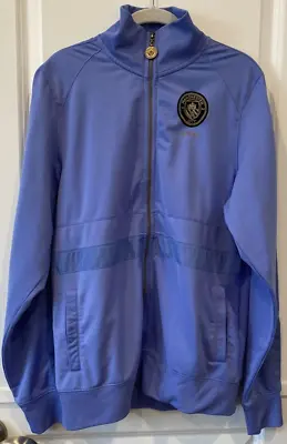 Manchester City 125 Years Full Zip Track Warm Up Jacket Size Large • $40