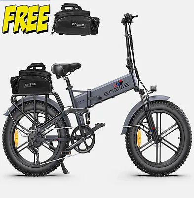 20  Mountain Bike Shimano Full Suspension Fat Tire 8 Speed Foldable Bicycles • $2199