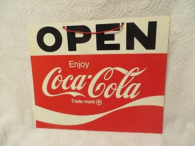 Vintage Coca Cola Open Closed Door Sign • $18.99