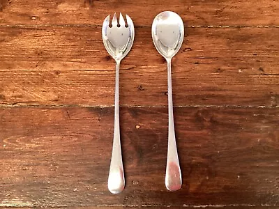 Vintage James Dixon & Sons Silver Plate Medium Sized Salad Servers (2) • $9.95