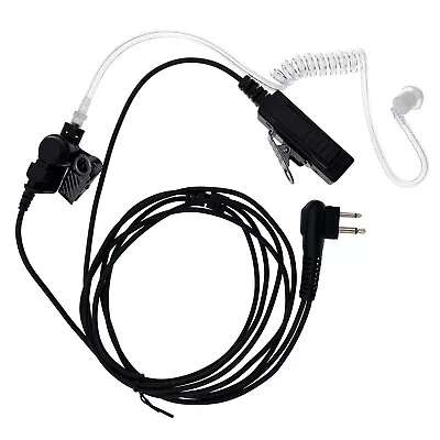 10 ×2 Pin SURVEILLANCE MIC Earpiece Headset FOR MOTOROLA CP200 CP150 PR400 RADIO • $98.79