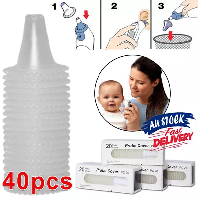 Replacement Ear Thermometer Lens Filters Probe Cover Caps For Braun Thermoscan • $11.99