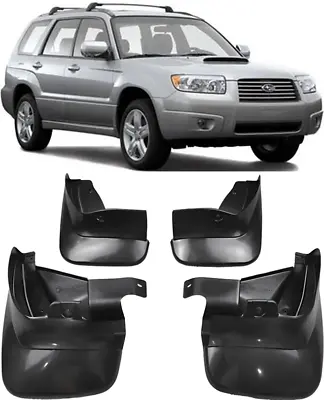 Genuine Front & Rear Splash Guards Mud Flaps Guard FOR 2003-2008 Subaru Forester • $49.99