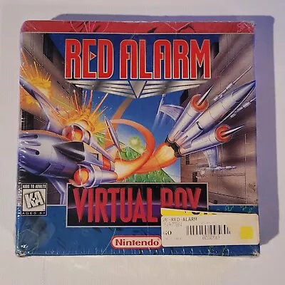 Nib Nintendo Virtual Boy  RED ALARM  *NEW* Factory Sealed 1995 - Slight Damage • $50