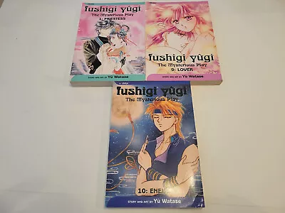 Fushigi Yugi The Mysterious Play - Volumes 1 9 & 10 Manga English • $15