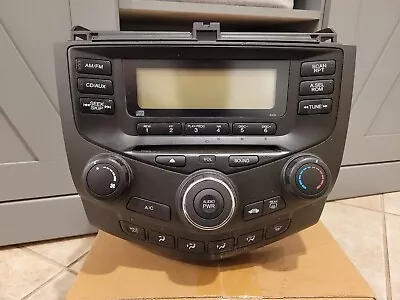 03 04 05 06 07 HONDA Accord Sedan CD Player Radio Stereo 2AC0 Manual Climate OEM • $325