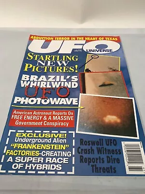 UFO Universe Spring 1996 Excellent Condition Startling New Pictures. • $10.99