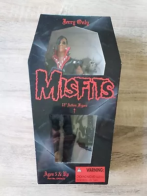 Jerry Only Misfits 21st CENTURY TOYS 12  Figure Doll Coffin Box Danzig Punk Rock • $79.99