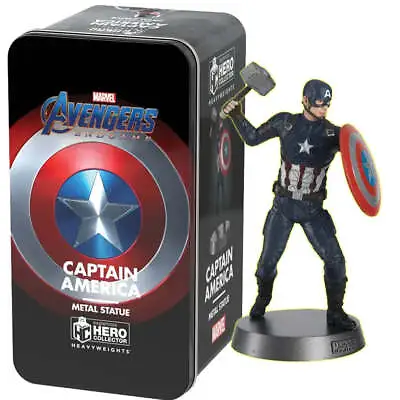 Eaglemoss Heavyweights: Endgame Captain America Metal Statue • £20.99