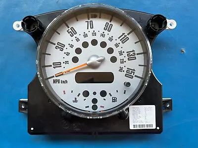 [DD3] BMW Mini One/Cooper/S Speedometer Instrument Gauge Cluster (62116921517) • $18.65