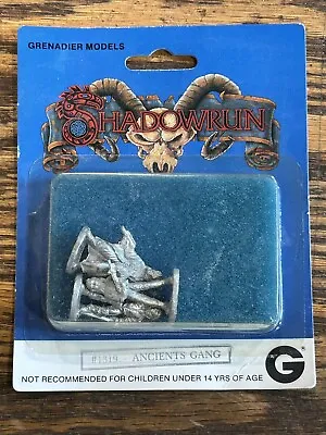 Grenadier Shadowrun Fantasy Horror Lead Model Figures #1319 Ancients Gang RPG • $12.99