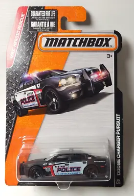 Matchbox Dodge Charger Pursuit Ursula County Metro Police • $25