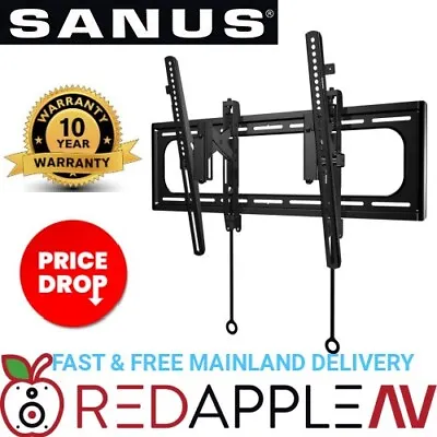 Sanus VLT6-B2 Advanced Tilting TV Wall Bracket For 46 - 90 Inches FREE Shipping • £64.99