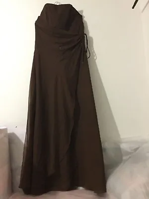 BERKETEX MADELINE GARDNER BRIDESMAID EVENING DRESS With SCARF Size 16/UK 18 BNWT • £49.99