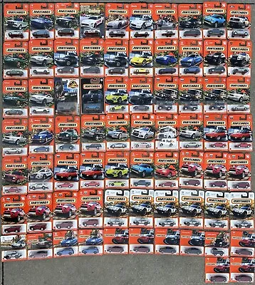 Matchbox Case Of 72 Duplicates Of Sought After Licensed Cars Lot #7 • $120