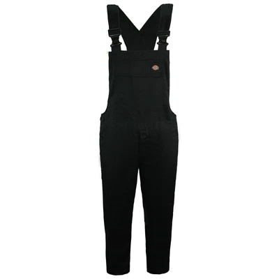 £21.99 • Buy Dickies Everyday Bib&Brace Work Trouser Black Men Work Dungarees ED24 7BB BLACK