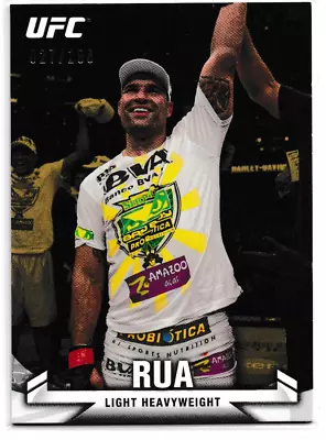 Mauricio Rua 2013 Topps UFC Knockout Gold Card # 40 027/188 Shogun • $2.50