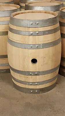 15 Gal. Oak Keg Wine Barrel For Display Side Table End Table 24 H X 18 W X 18 • $310