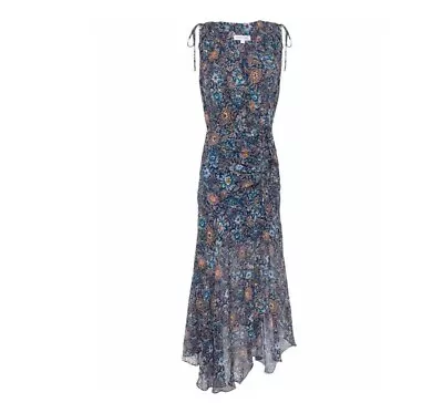 Veronica Beard Dovima Floral-print Silk Dress (US0/2/4/6/8/10/12)   • $258