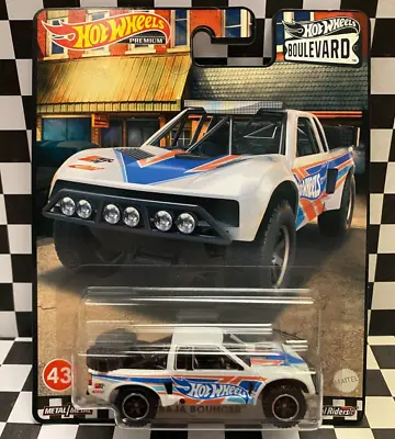 Hot Wheels 2022 Boulevard Series White Baja Bouncer 1/64 #43 • $6