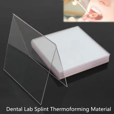 $14.24 • Buy 20 Slice Dental Lab Splint Soft Thermoforming Material For Vacuum Forming 1.0mm