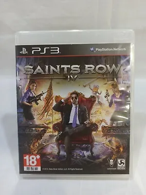 PS3 Sony PlayStation 3 Saints Row IV Galactic Level US President VGC Free Post. • $21.95