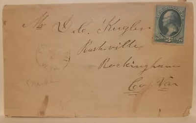 MARTINSBURG VA To CARLISLE PA C 1880s Cover • $4.95