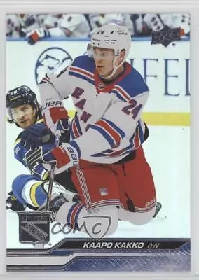 2023-24 Upper Deck Series 1 Silver Foil Kaapo Kakko #123 • $0.99