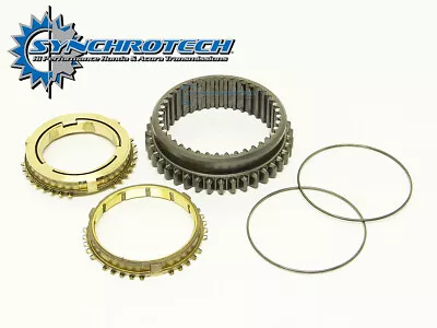 1-2 Brass Synchro Sleeve Set For Acura Integra GSR/ ITR/ B16 Hydro 92-01  • $241.45