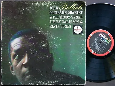JOHN COLTRANE Quartet Ballads LP IMPULSE! AS-32 US 1971 Elvin Jones McCoy Tyner • $26.34