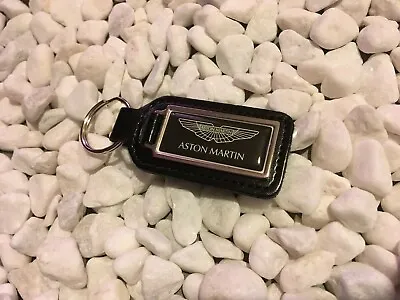 Aston Martin Black Oblong Keyring Vanquish DB9 NEW • $7.40