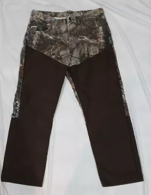 WRANGLER Camo Pro Gear Real Tree Brush Guard Hunting Men's Pants 36x30 NWOT • $24