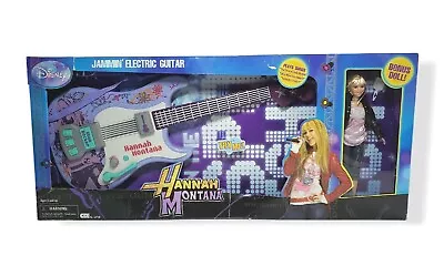 Hannah Montana Jammin Electric Guitar Toy With Doll Disney CDI 62758 Miley Cyrus • $69.99