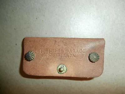 Vintage Leather Key Holder Highspire PA Garage Chevy • $19.99