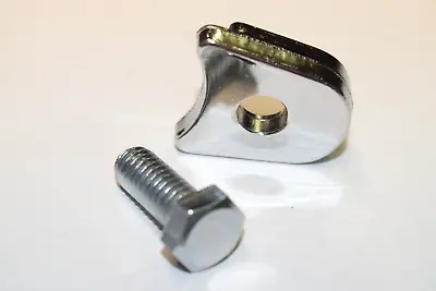 Ford 260-289-351W Chrome Steel Distributor Clamp  Hold Down - FalconMustang Etc • $4.50